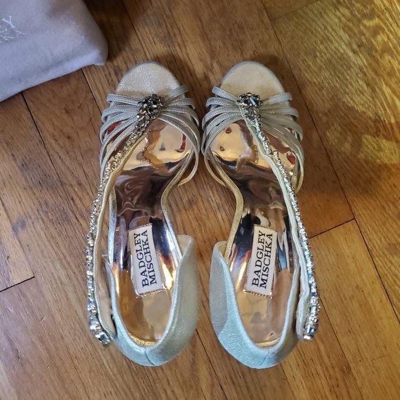 Badgley Mischka Emma II Embellished Heel  - NWOT! - Picture 7 of 15